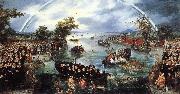 Adriaen Pietersz Vande Venne Fishing for Souls china oil painting reproduction